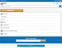 Tablet Screenshot of mouser.com