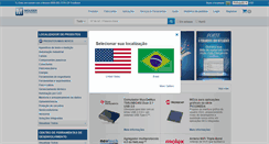 Desktop Screenshot of br.mouser.com