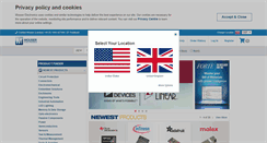 Desktop Screenshot of mouser.co.uk